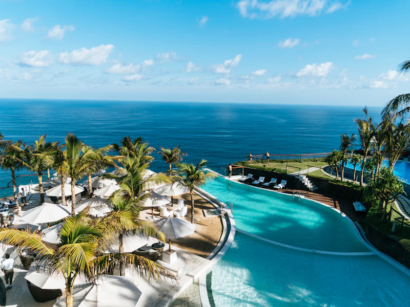 Seaside hotel resort