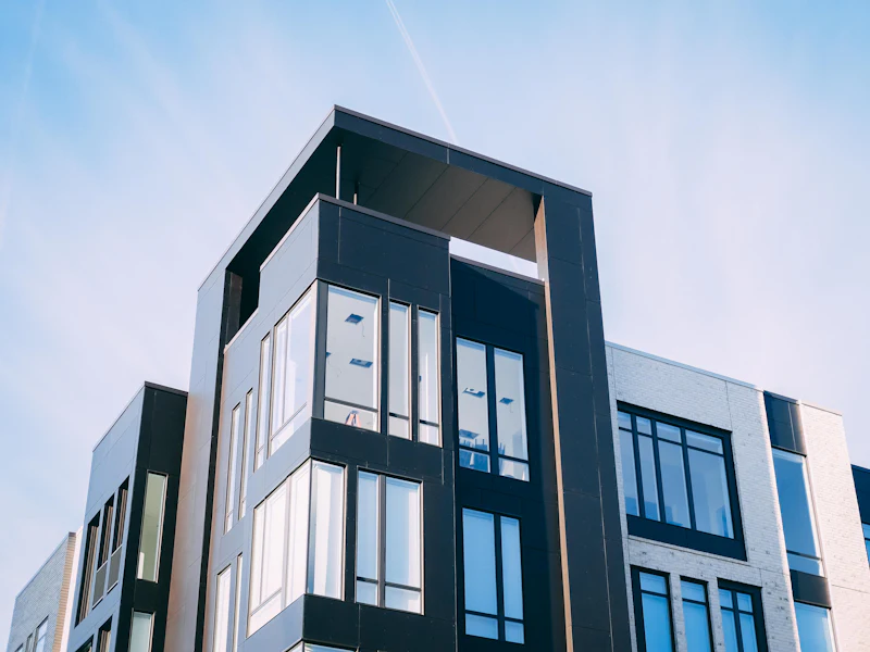 Modern residential building